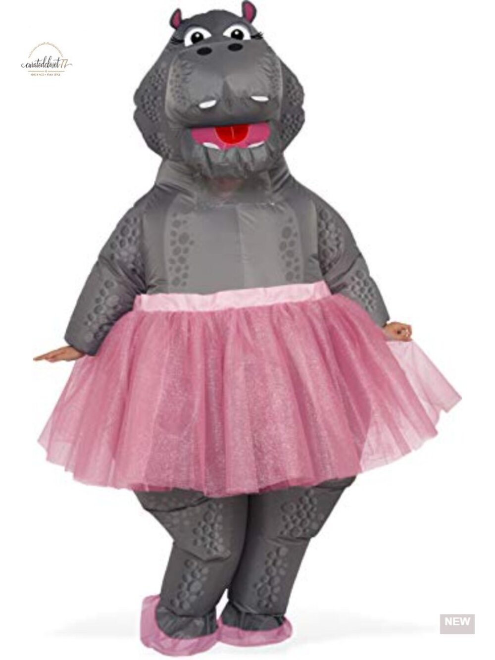 Rubies Hippo Inflatable Adult Costume Unisex One Size